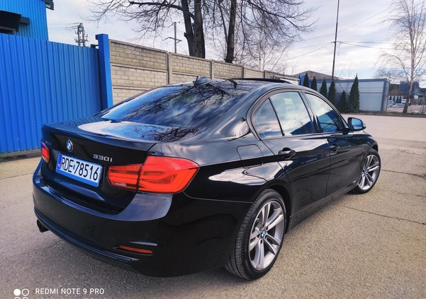 BMW Seria 3 cena 89000 przebieg: 69000, rok produkcji 2017 z Dębica małe 56